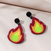 Acrylic earrings, 2021 collection, internet celebrity