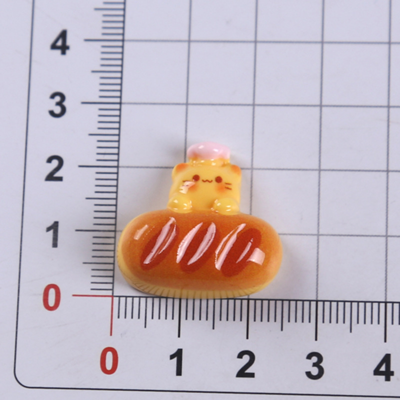 小花奶油双层蛋糕树脂配件 奶油胶diy发饰头绳手机壳摆件吊坠装饰|undefined