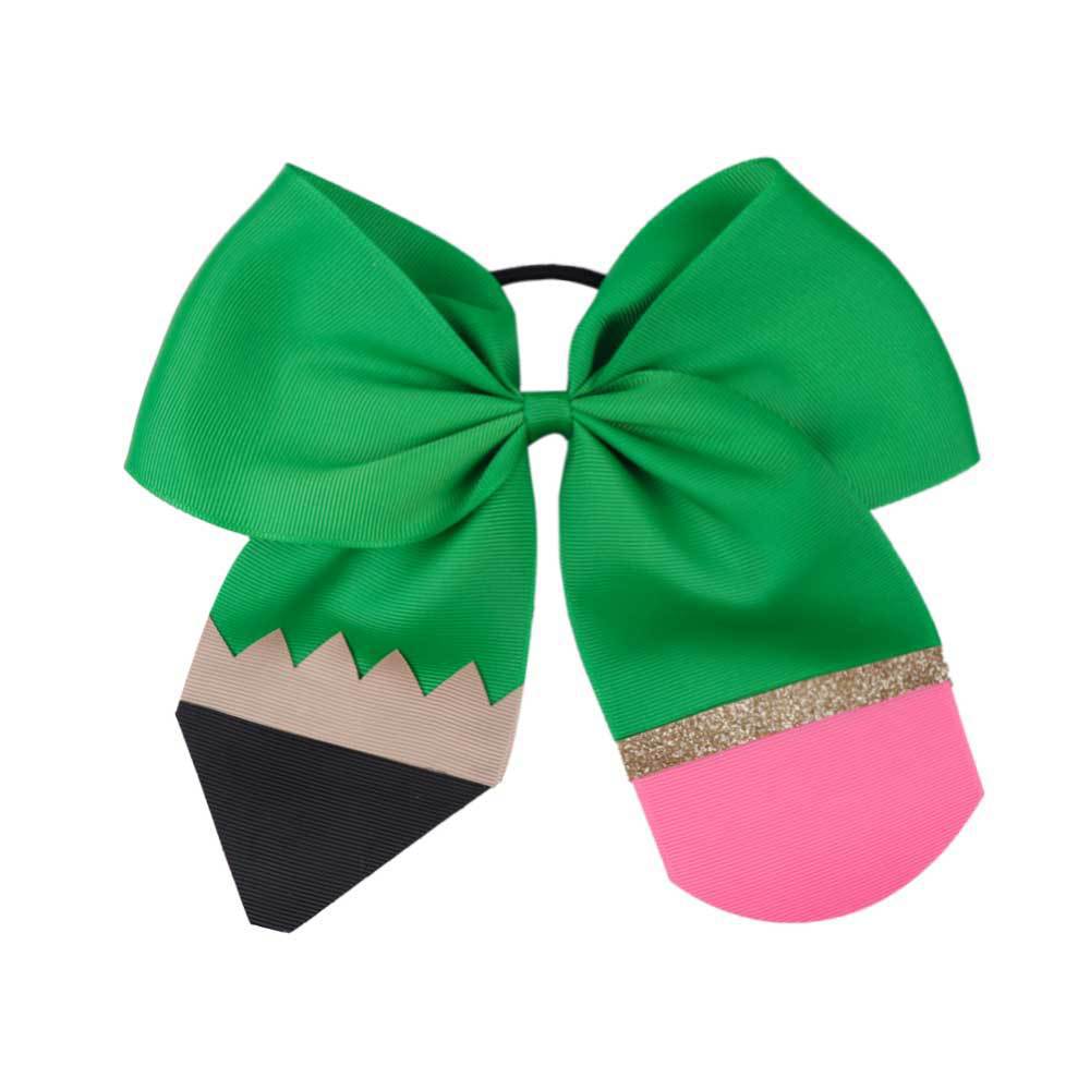Hair Tie Hair Accessories Type Girl's Cute Simple Style Pencil Rib Ribbon Bowknot Hair Tie