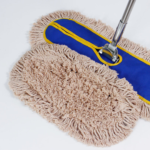 Thickened large flat plate restaurant mop factory hotel company floor mop shopping mall workshop cotton line mop dust push mop