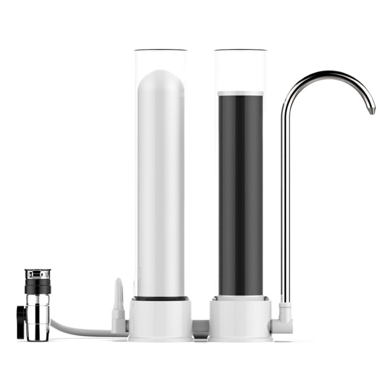 [Suministro de fábrica] purificador de agua hogar transparente grifo filtro de agua núcleo de cerámica cocina purificador de agua en línea