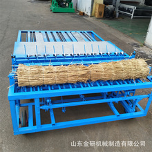 西北防沙防风栅栏电动草帘机 果蔬运输草垫子机 蒲草垫铺盖编织机