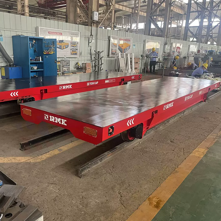 工业物料输送重载RGV 自动化轨道搬运车 PLC控制精准停靠 精度高