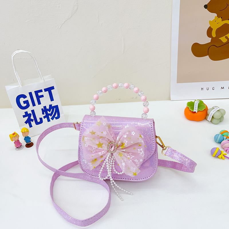 2025 mochila coreana para niñas, princesa de moda, bolsas de mano para niños, bolsas de perlas para niñas, bolsas de cambio, accesorios