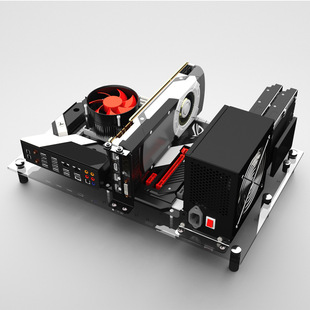 Motherboard Bracket Competitive Server Bracket Open Case Transparent Glass Iron Art Motherboard Bracket Supports X99