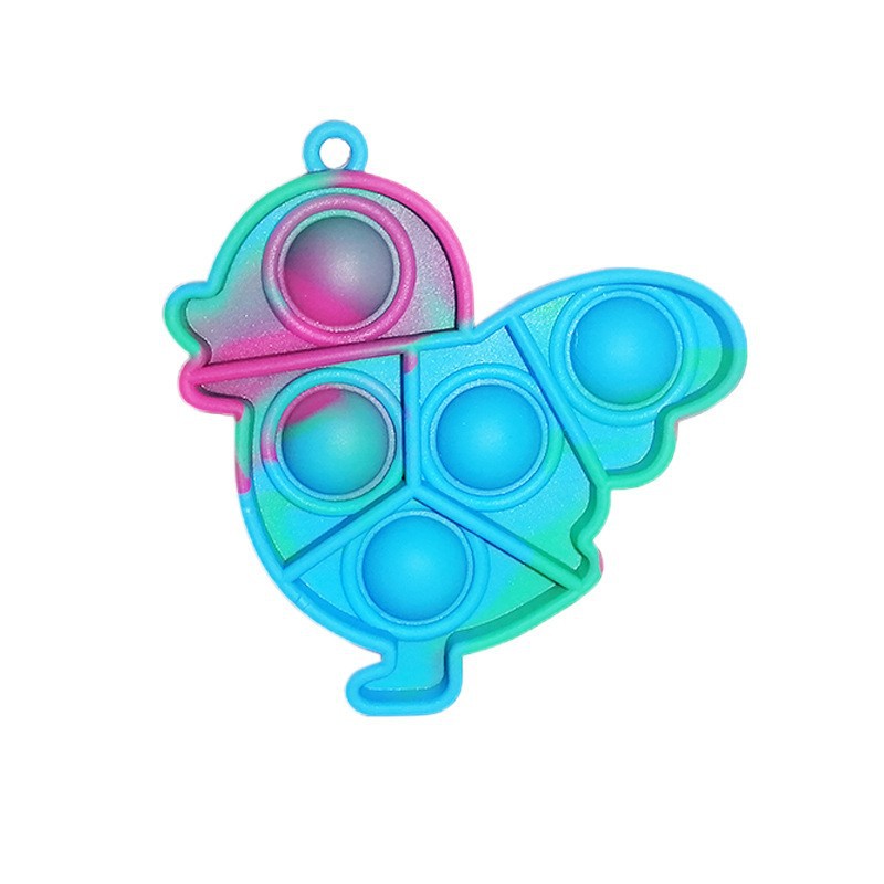 Cruces transfronterizas en caliente ecológicas de grado alimenticio anti-comer mano tranquilizadora diente entrenamiento oral arco iris fábrica de bloques directos