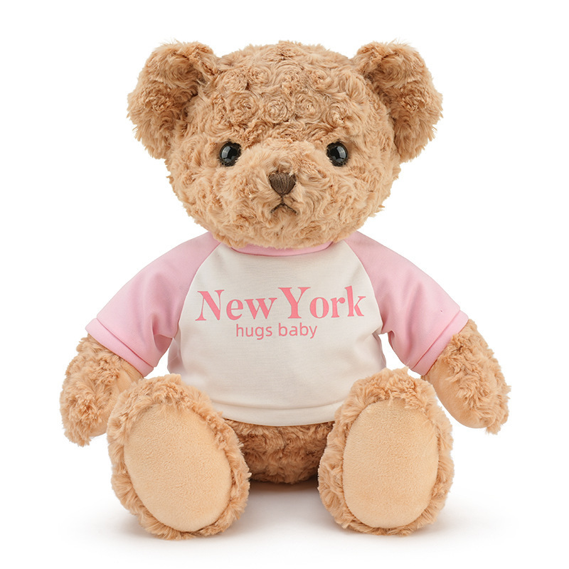 Comercio exterior oso vestir oso oso muñeco de peluche suéter oso peluche juguete de peluche Nueva York París regalo de oso de peluche