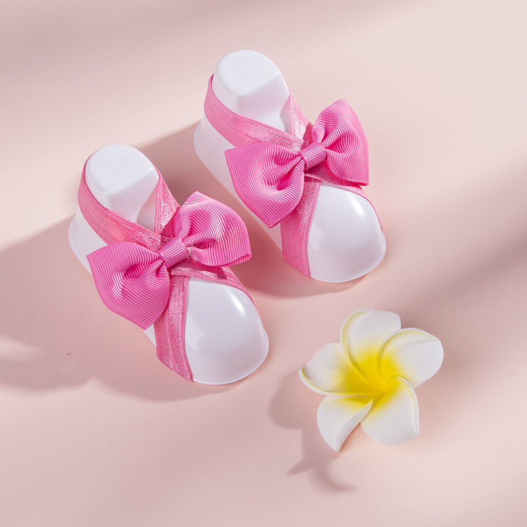 New Style Cute Simple Children's Foot Bow Set display picture 6