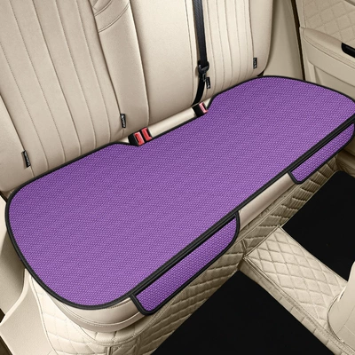 Seat cushion, seat cover – cushion - ice-silk-elegant-purple-hook-back