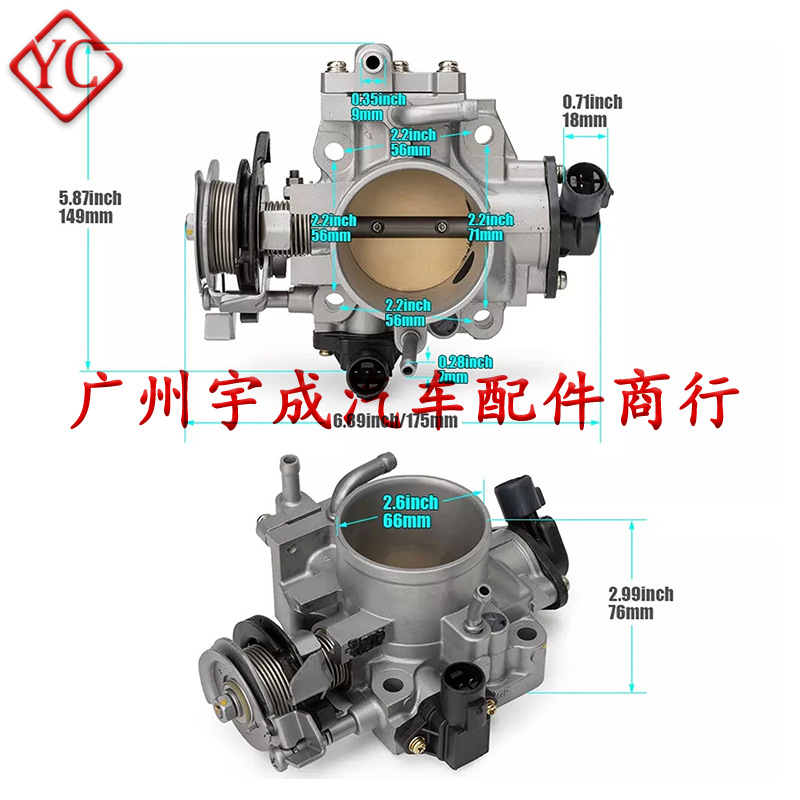 Cross-Border Exclusive Supply of 16400-Paa-A61 Throttle Valve Body Suitable for Accord Car Parts, Specially Designed for Specific Vehicles