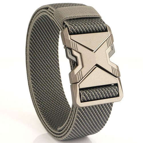  new tactical outdoor elastic woven belt casual elastic belt can be customized with logo