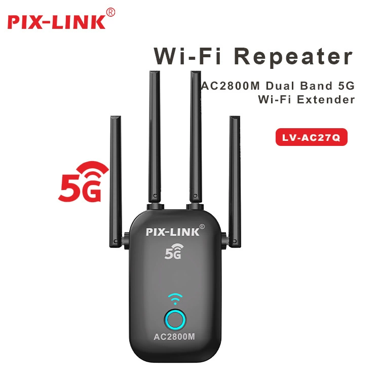 Трансграничный 5G высокоскоростной двухдиапазонный WiFi ретранслятор | усилитель сигнала через стену для покрытия большой площади