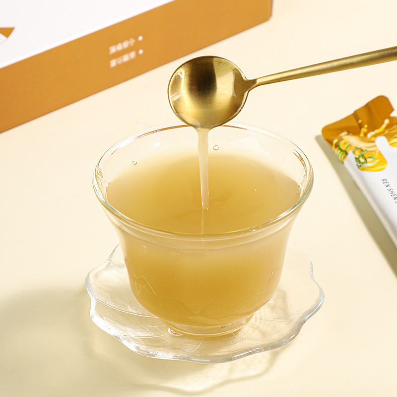 Ginseng Root Extract Oral Liquid Ren Shen Yuan Jiang Concentrated Juice with Goji Berry 10 x 15ml Bottles 150ml Box Ready to Drink quality and texture