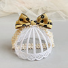 Summer three dimensional children's headband with bow, cute hair accessory