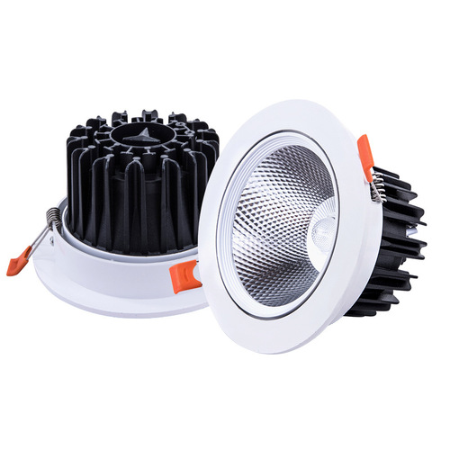 Embedded wall-washing spotlights Home anti-glare ceiling downlights Hotel clothing store background wall exhibition hall ceiling lights