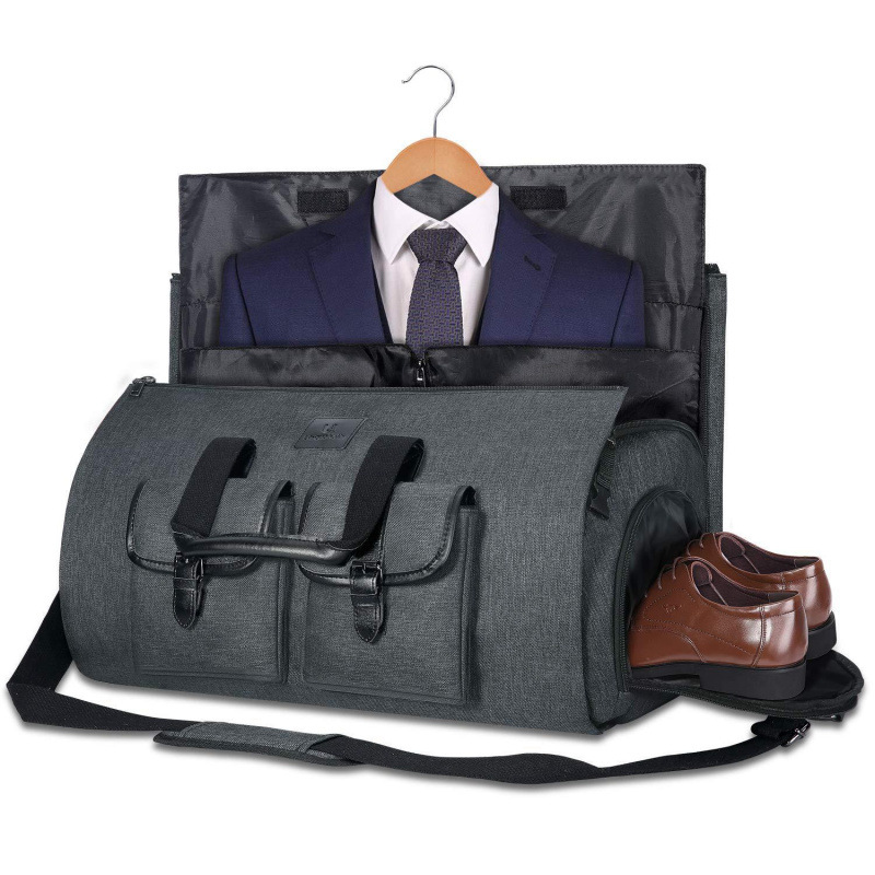 Bolsa de equipaje transfronteriza de negocios, traje, bolsa, bolsa de viaje plegable impermeable de mano para hombres