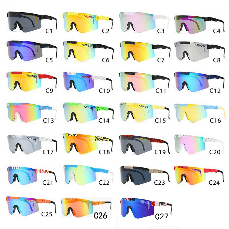 Gafas de Sol Deportivas para Ciclismo PIT VIPER de Policarbonato PC a Prueba de Viento para Deportes al Aire Libre image 3