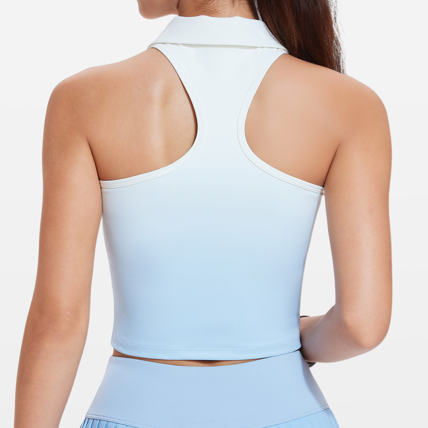 Nuevo estilo deportivo transfronterizo de manga corta mujer de secado rápido transpirable sin mangas uniforme de tenis camiseta al aire libre correr golf camisa POLO