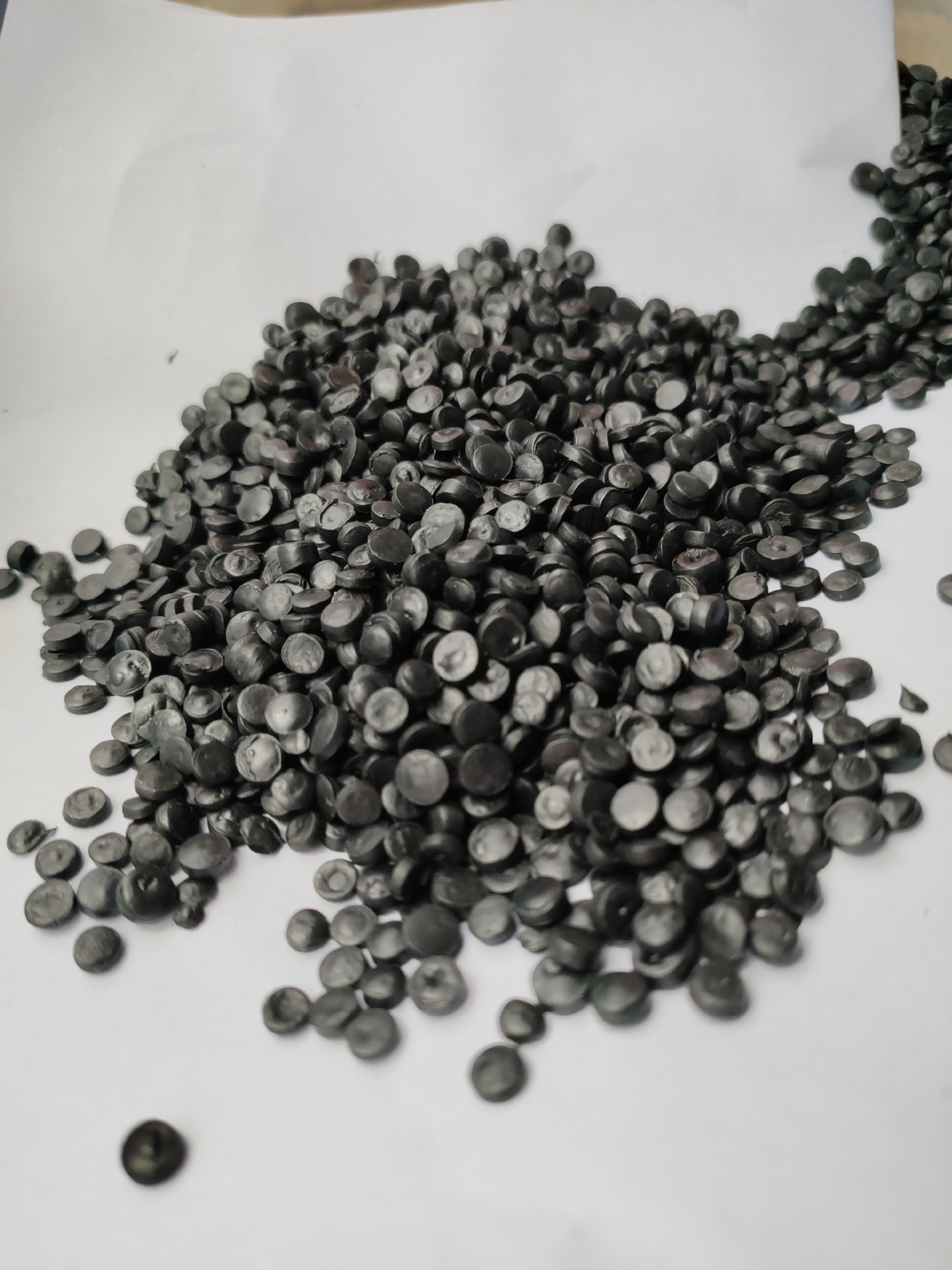 黑色HDPE价格行情 聚乙烯HDPE挤塑颗粒  HDPE立体三维排水网料