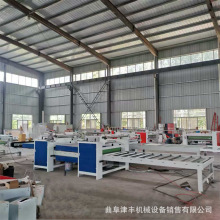 木饰面PVC热熔胶膜贴面机 密度板木纹纸平贴机 墙板皮革复合机