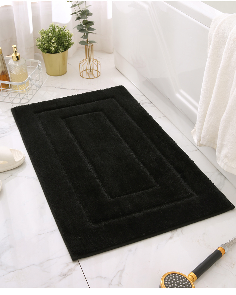 Saugfähige Badezimmer Wc Bodenmatte Rutschfester Vorleger_voghion.com