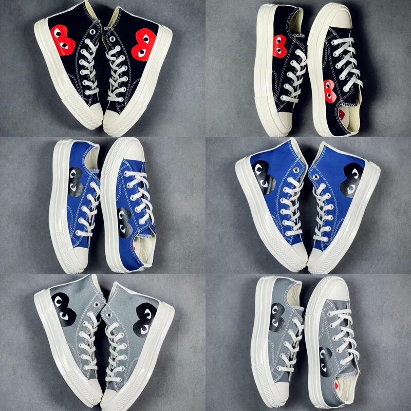 Putian Shoes Patriot Converse Classic High-Top Canvas Shoes for Men, Heart-Shaped Comme Des Garçons Low-Top Limited Edition Trendy Women's Sneakers Putian Shoes Patriot Converse Classic High-Top Canvas Shoes for Men, Heart-Shaped Comme Des Garçons Low-Top Limited Edition Trendy Women's Sneakers
