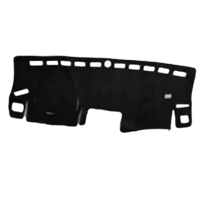 Peugeot Partner 2019-2022 model dashboard sunshade mat (Günəş əleyhinə siperlik) - 19-22-peugeot-partner-without-display-polyester-black-trim-left-hand-drive