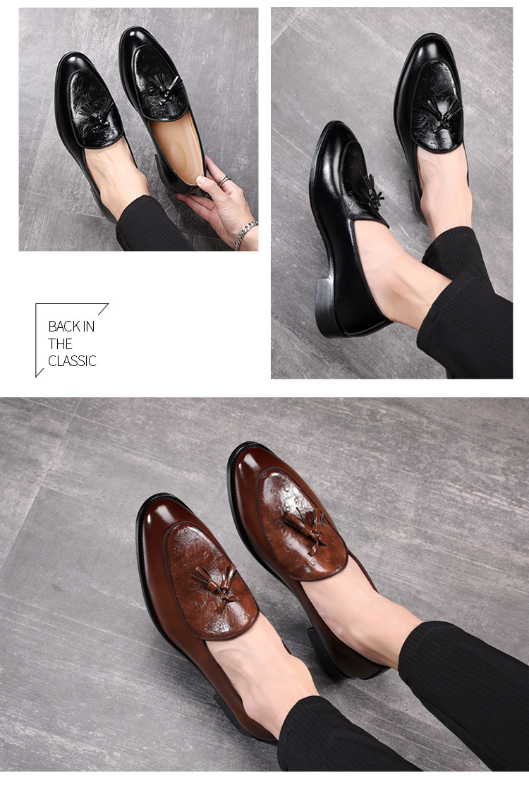 Pointy Tassel Loafers For Men – Stylish Leather Casual Shoes_voghion.com