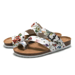 Women's Summer Trendy Slides for Exporters, Men's Cork Beach Flip-Flops in Korean Style, Couple's Leather Sandals for Men – Perfect for Summer