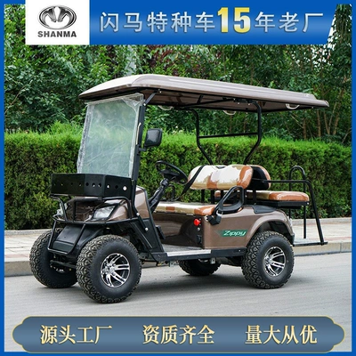 4-Seater and 6-Seater Electric Sightseeing Elektrikli qolf avtomobilləri