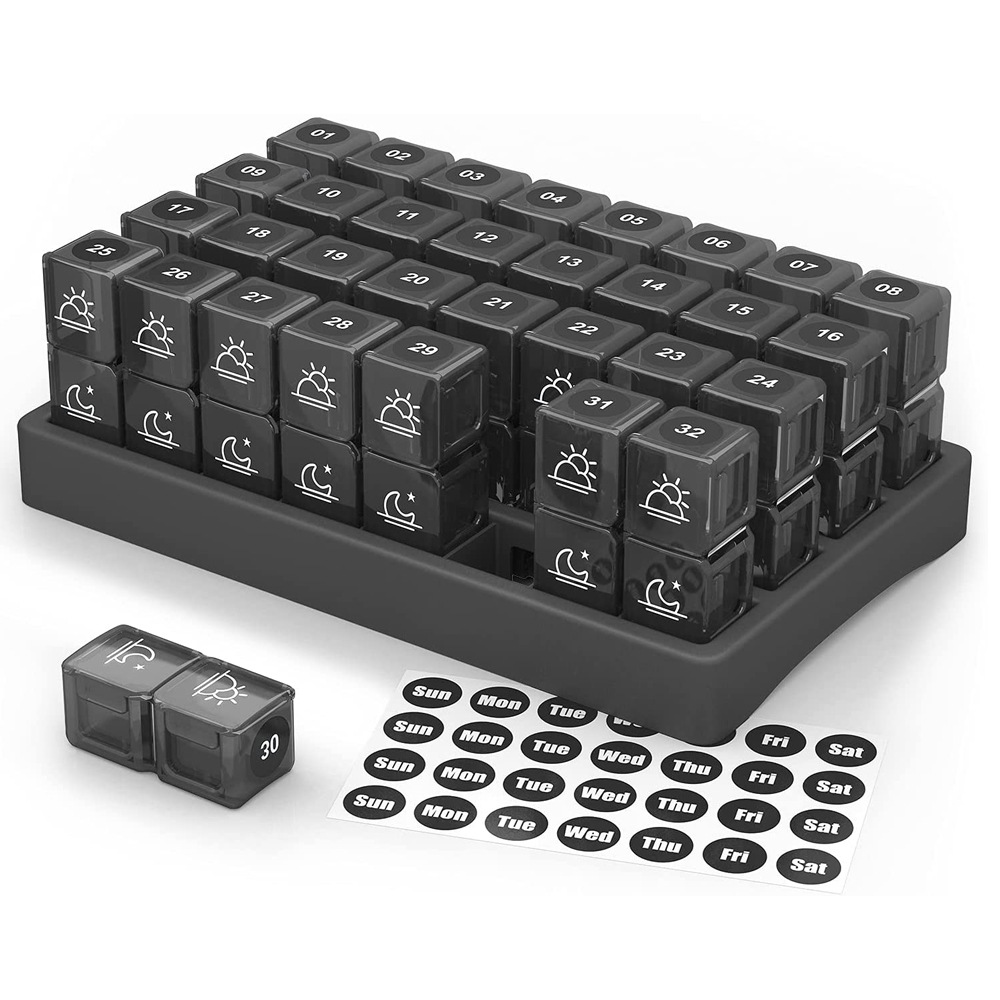 32칸 1개월 약통 (블랙) 31012