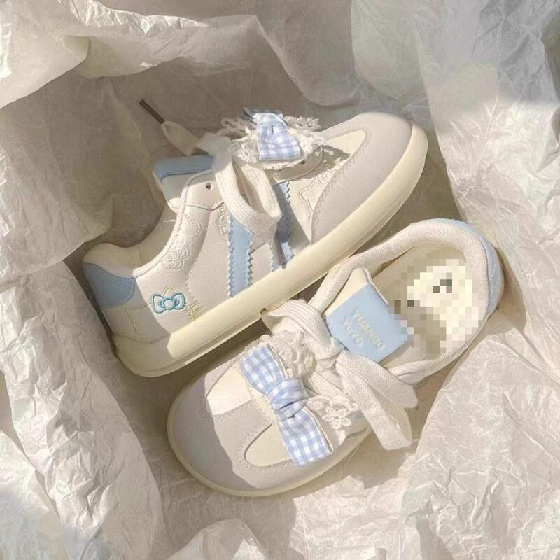 High-Looking Sneakers for Women 2025 New Versatile Niche Shoes Thick-Soled White Shoes Cute Pink Moral Training Shoes Trendy High-Looking Sneakers for Women 2025 New Versatile Niche Shoes Thick-Soled White Shoes Cute Pink Moral Training Shoes Trendy