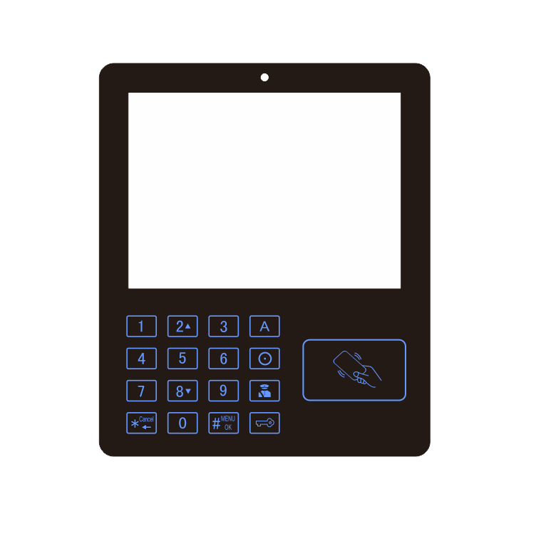 厂家专注加工显示器触摸屏钢化玻璃盖板丝印面板加工