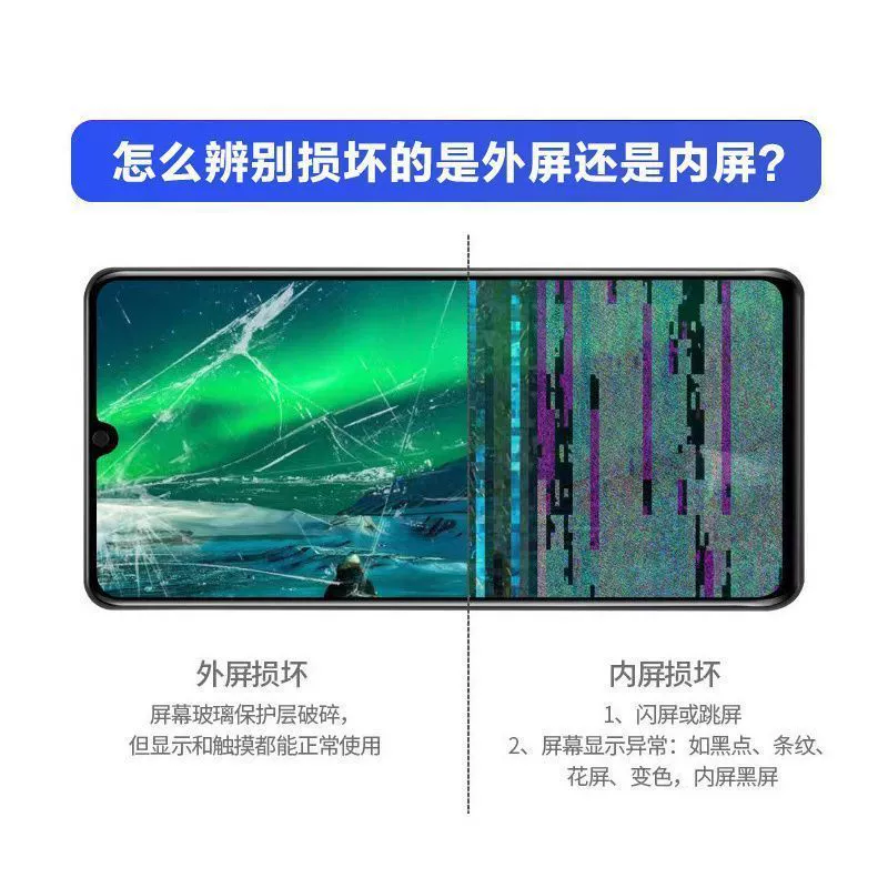 Suitable for Huawei mate30 mobile phone screen assembly MATE30 display touch screen LCD internal and external integrated screen