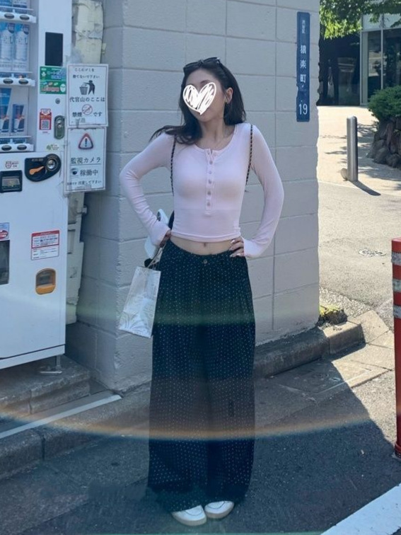 打底衫女春秋装2025年新款洋气内搭纯欲微胖辣妹长袖正肩T恤上衣|undefined