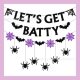 Wholesale Halloween non-woven fabric pull flag KTV bar layout decoration Halloween letter pull flag combination DIY hanging flag