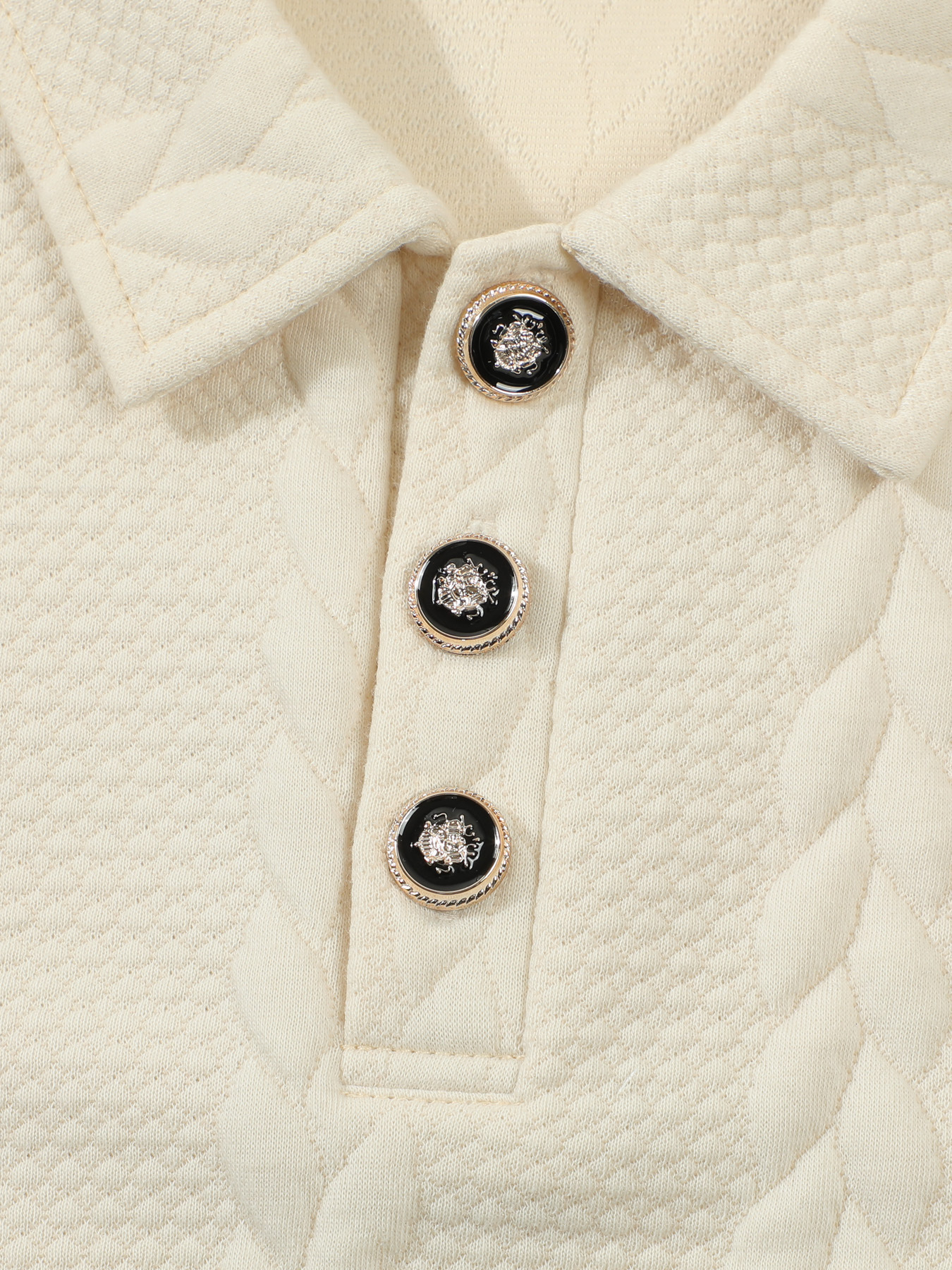 Men's Polo Shirt Cable Knit Jacquard Solid Colour Casual Top_voghion.com