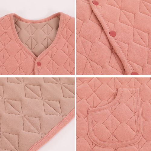 Women's Mid-Age Maternity Vest for Autumn and Winter, Warm and Cozy, Fashionable and Stylish, Casual Backless Top for Middle-Aged Women, Wholesale
