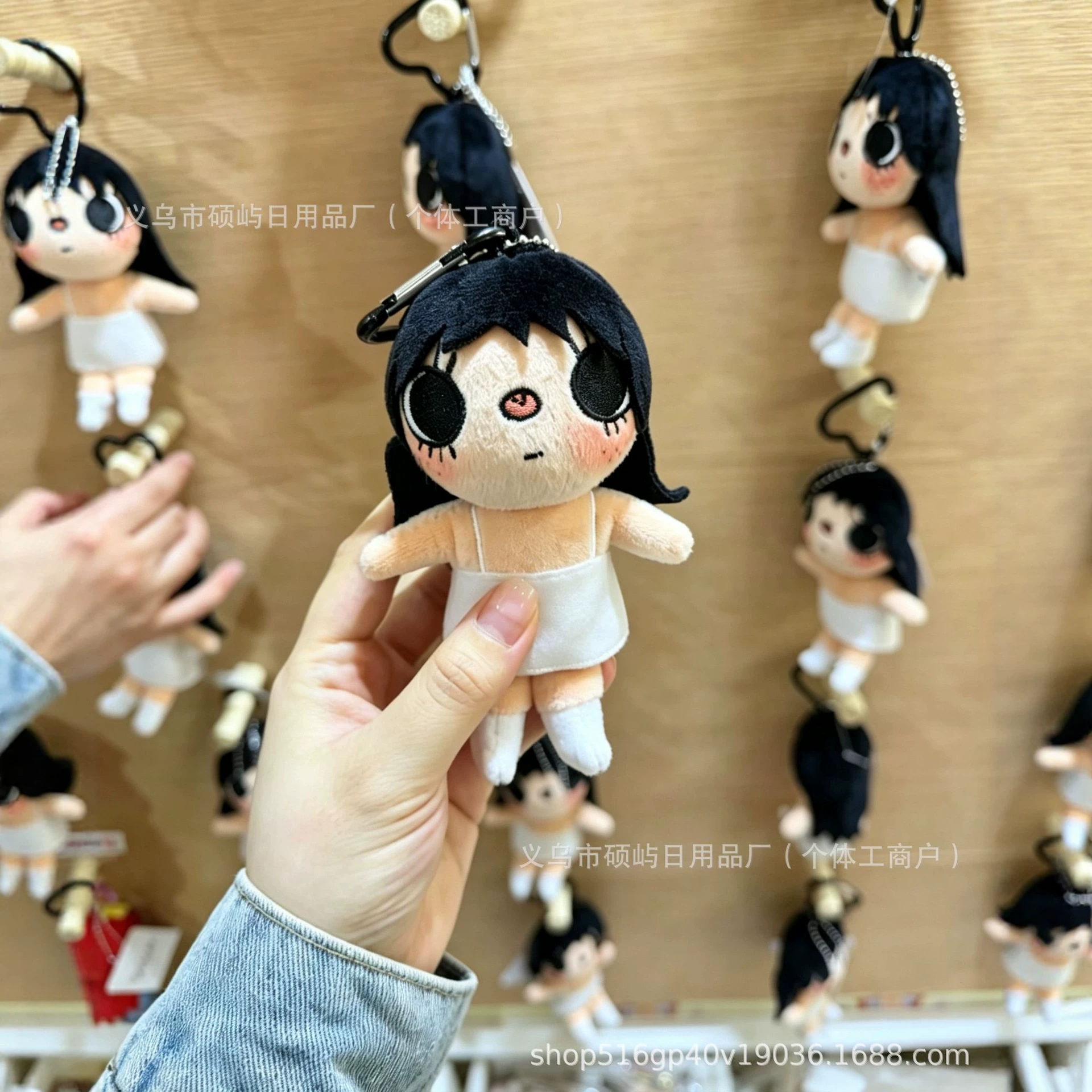 小玉yuy漫画小人画展周边娃娃diy毛绒玩偶挂件公仔儿童玩具钥匙扣