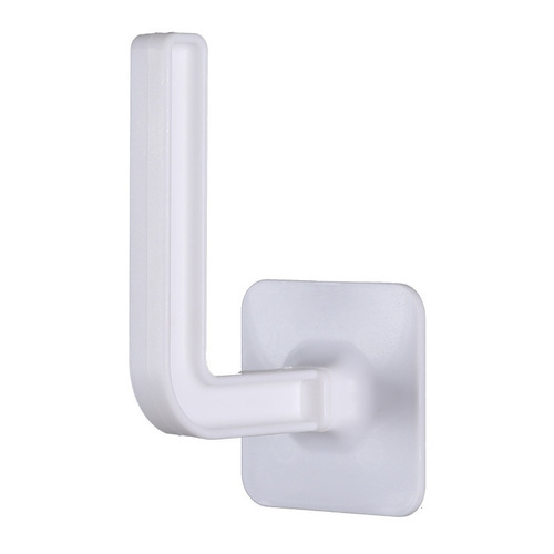 L-Shaped Punch-Free Hook — Strong Adhesive Clothes Hanger, Wall-Mounted, Kitchen & Home Use, Multi-Functional, Traceless Hook