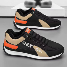 运动鞋男韩版新款户外轻便低帮潮鞋春秋时尚跑步鞋休闲阿甘鞋防滑