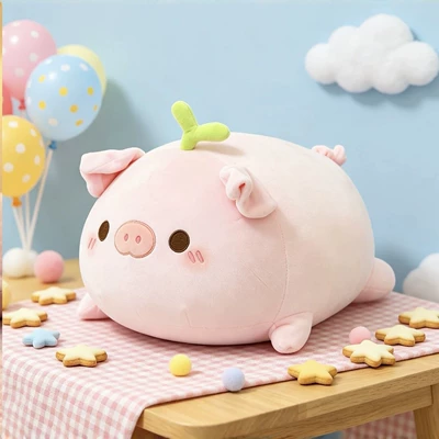 Oyuncaq yastıqlar – plush pillow, or a fabric doll