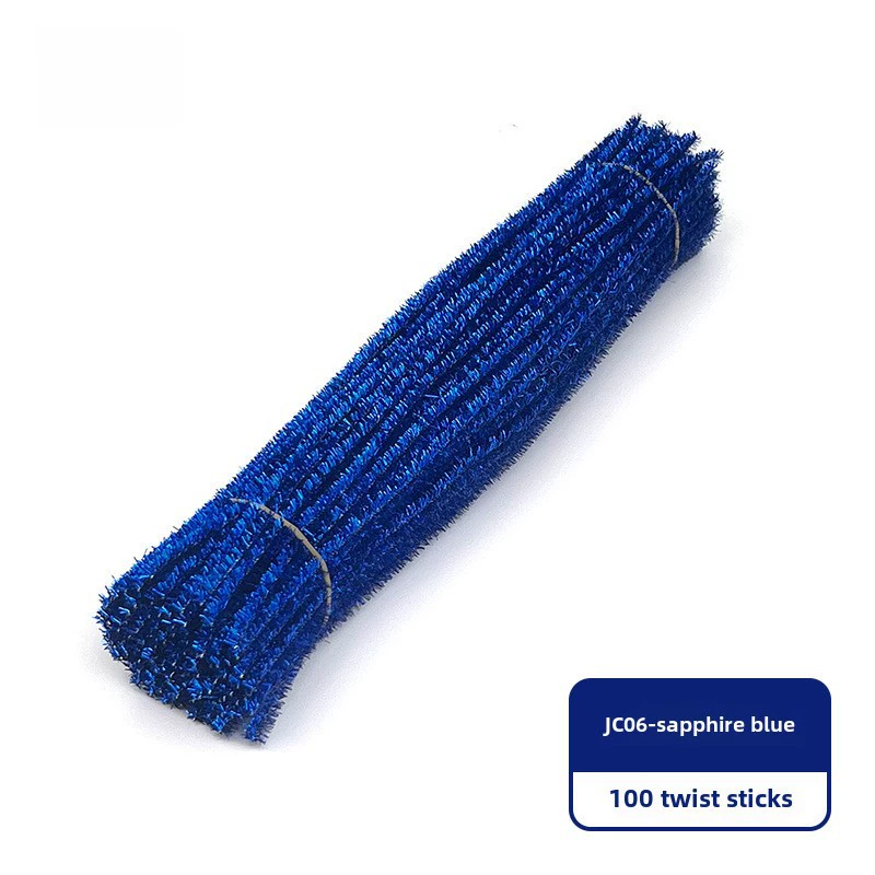 Encrypted twist rods (MaoGun) DIY craft pipe cleaners, ultra‑dense, multi‑color sets (about 100 pcs)