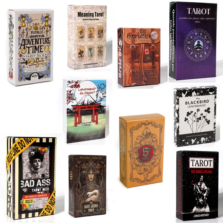 2024 New Oracle English Board Game Tarot Cards Spanish Version_voghion.com