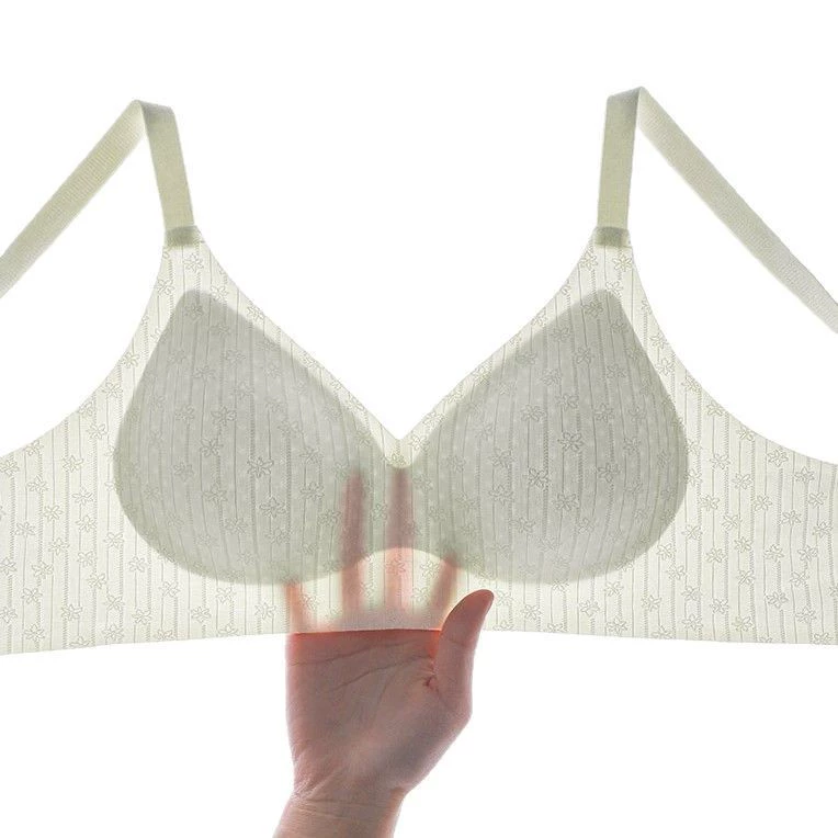 Comfortable wireless bra, bra top