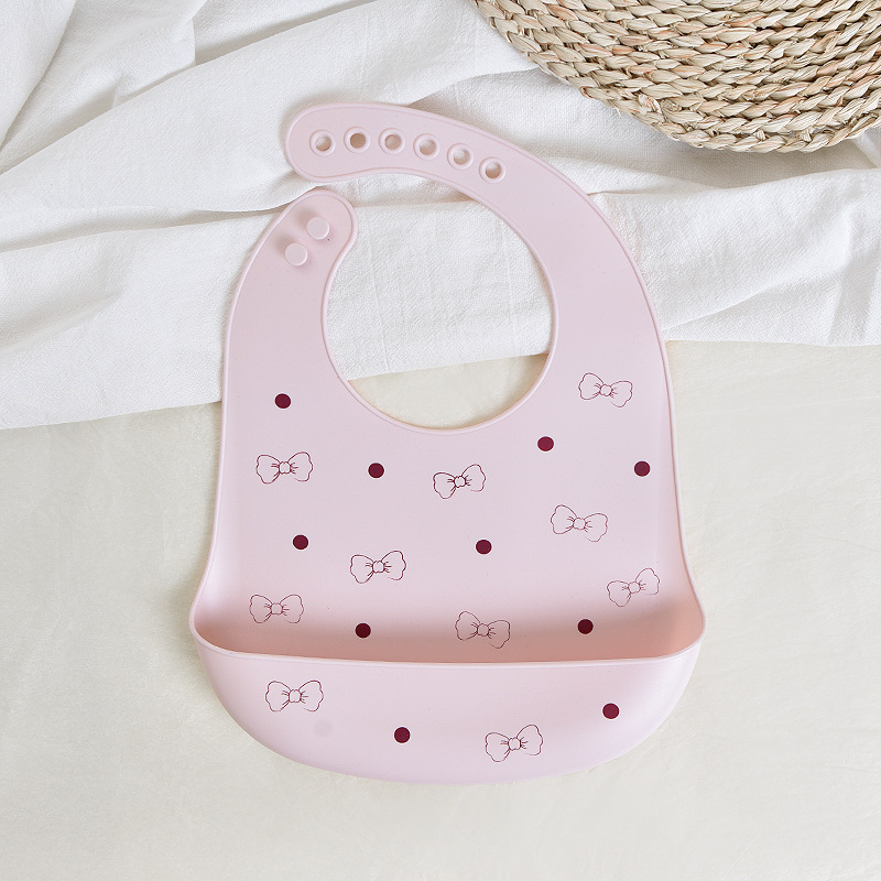 Bazo de comida de bebé impermeable silicona bolsas de comida suplementarias súper suaves para bebés portátiles Bazo de niños anti-sucio artefacto mágico