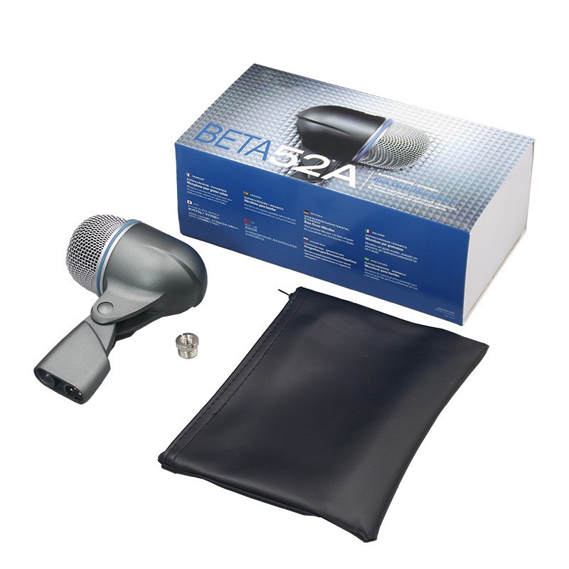 Cross-Border Beta 52A Bass Instrument Microphone Stage Performance Live Recording Sound Card Microphone Cross-Border High Quality