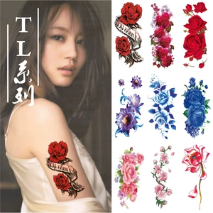 Waterproof Colorful Lockbone Tattoo Stickers for Advertising Gifts, Festival Gifts and Business Gifts