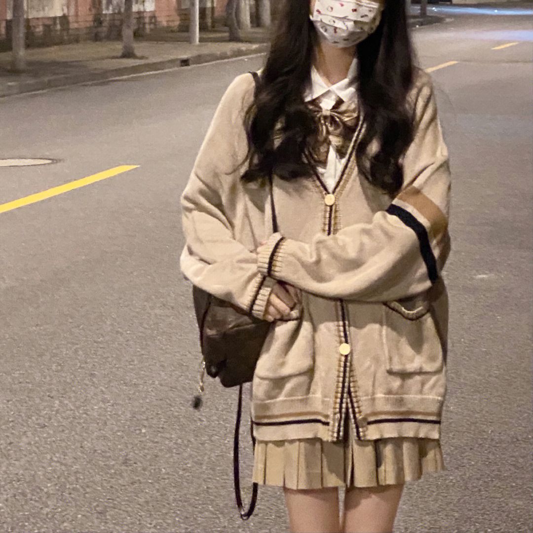 [78.3 위안 잡아 499 조각 잡아 당기고 복원 87 위안] 오리지널 JK 유니폼 스웨터 풀 세트 봄과 가을 일본 학교