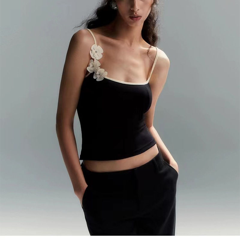 Foreign Trade Yoga Vest Female Flower Fairy Pure Desire Sling Beautiful Back Bubble Wrap Running Sports Bra Fitness Yoga Clothes